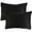 Black, variant on EXTRA 15% OFF Satin Pillowcase for Hair and Skin, Silk Satin Pillowcase, Queen Size Pillow, Silky Pillow Cover with Zipper