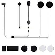 M1S/M1S Pro Motorcycles Bluetooth Intercom Headset Communication System Accessories Kit (Hard Microphone and Soft Microphone)