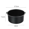 thumbnail image 2 of Coofit Air Fryer Cake Pan Top Handle Round Non-stick Baking Pan Air Fryer Accessories, 2 of 6