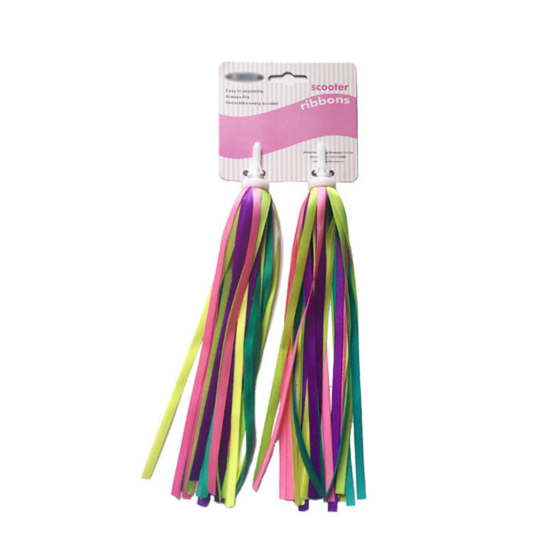KIDS BICYCLE STREAMERS Strings Ribbon Tassel Tricycle Bike Handlebar Decorations