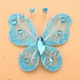thumbnail image 3 of Mesh Wire Butterfly,24pcs Sheer Mesh Wire Mesh Stocking Butterfly Sheer Mesh Butterfly Ultra Responsive, 3 of 5