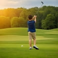 thumbnail image 2 of INGEAR Boys Golf Polo Short Sleeve Shirts, Blue, XXL, 2 of 6