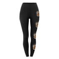 thumbnail image 4 of QATAINLAV Halloween Leggings for Women Novelty Graphic Prints High Waist Workout Yoga Pants Milk Silk Soft Stretchy Athletic Legging Tights Black L, 4 of 5
