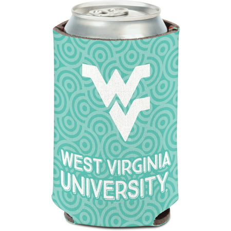 West Virginia Mountaineers WinCraft 12oz. Pastel Logo Can Cooler - No