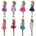 thumbnail image 1 of ShenMo Robes de Poupée Barbie pour Filles de 30cm, 1 of 5