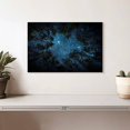 thumbnail image 2 of Elephant Stock Forest At Night Wall Art - Horizontal Canvas Wall Art - Living Room Wall Decor - Astronomy & Space Canvas - Black And Green Decor - 12" x 8", 2 of 8