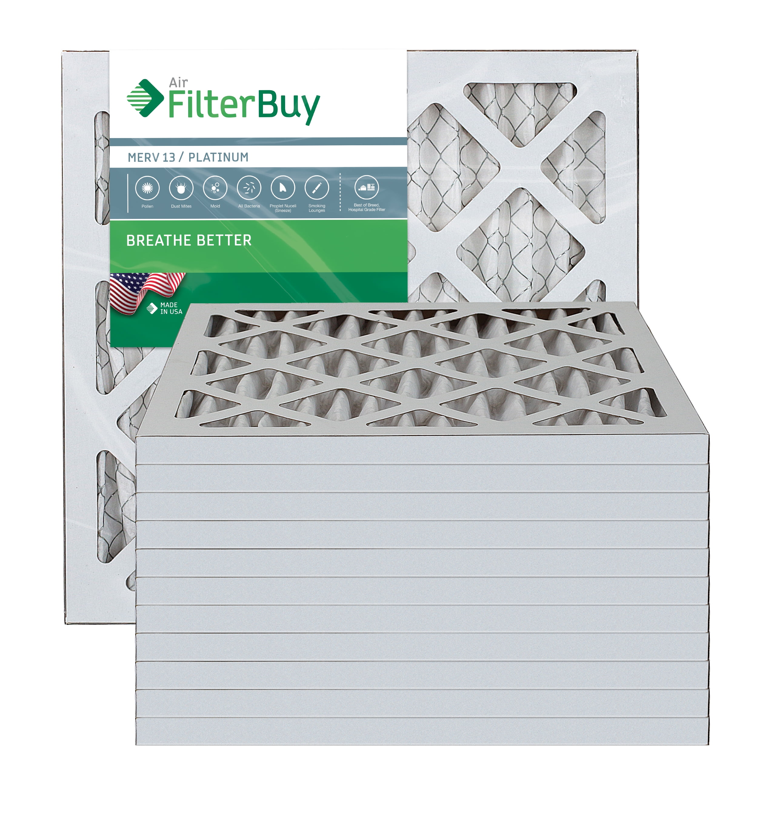 6 Pack NEW 14x18x1 Dust and Pollen Merv 8 Replacement AC Furnace Air Filter