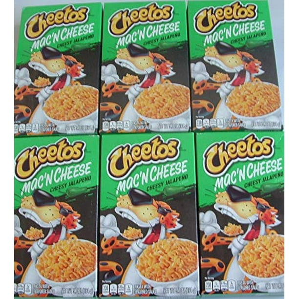 Cheetos Macn Cheese Cheesy Jalapeno Flavor (5.7 Oz Box, 6 Pack