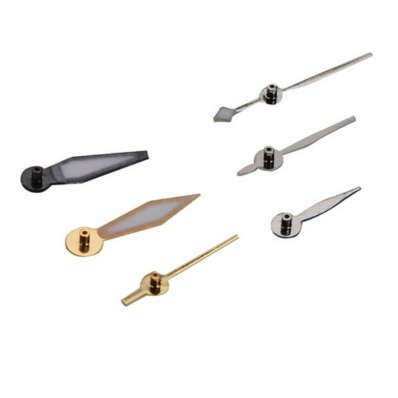 Professional Replacement Watch Hands Set of 6 Small Second Hands Metal, for ETA 7750 Movement