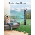 thumbnail image 3 of Easoger Tower Fan 42" Oscillating Tower Fan with 4 Modes, 4 Wind Speeds, 15H Timers, 90°Oscillation & 135° Vertical, Standing Fans for Home Bedroom Living Room Office, Powerful Floor Fan with Remote, 3 of 11