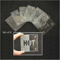 thumbnail image 1 of McGowan TT00120 Tuftop Hot on Clear Coasters Set of 6, 1 of 1