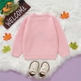 thumbnail image 4 of Ruyang Toddler Boys Girls Halloween Pumpkin Sweaters Warm Knitted Sweater Fall Winter Long Sleeve Cute Pullover Knitwear, 4 of 7