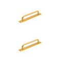 thumbnail image 1 of Riwesomey manija de los muebles aleación de aluminio perillas de hardware sin perforaciones mejora tiradores de puertas resistentes al desgaste hogar Oro/192mm 2piezas Riwesomey CBP384548, 1 of 5