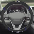 thumbnail image 2 of Fan Mat Steering Wheel Cover 15621 Universal; NFL Baltimore Ravens; Mesh And Faux Suede, 2 of 5