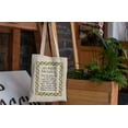 thumbnail image 3 of Irish Prayer or Blessing Quote 12oz Reusable Canvas Tote Bag, 3 of 5