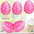 thumbnail image 3 of Huevos de Pascua Inflables, Huevos de Pascua, Decoración de Pascua, Huevos de Pascua para Colgar Al Aire Libre, Decoración de Huevos de Pascua, Rosa Roja, 3 of 5