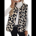thumbnail image 2 of Chaleco con Estampado de Leopardo Y2K para Mujer, Chaqueta Sin Mangas con Botones y Cuello Alto, Ropa de Abrigo Colorido XL, 2 of 9