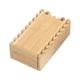 thumbnail image 2 of Bandeja de dados de bambú con torre de dados, plegable, portátil, hecha a mano, de madera con ruedas. dentado, 2 of 9