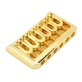 thumbnail image 1 of Guitar Bridge, Safe Bottom Stringing Anti Deformation Metal Hardtail Guitar Bridge Standard  For Electric Guitar Gold,Silver, 1 of 8