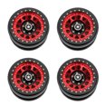 thumbnail image 1 of 1/6 RC Car Wheel Hub, CNC Machined Attractive 2.9 Inch RC Car Hub High Pressure  For Different Terrain Red, 1 of 8
