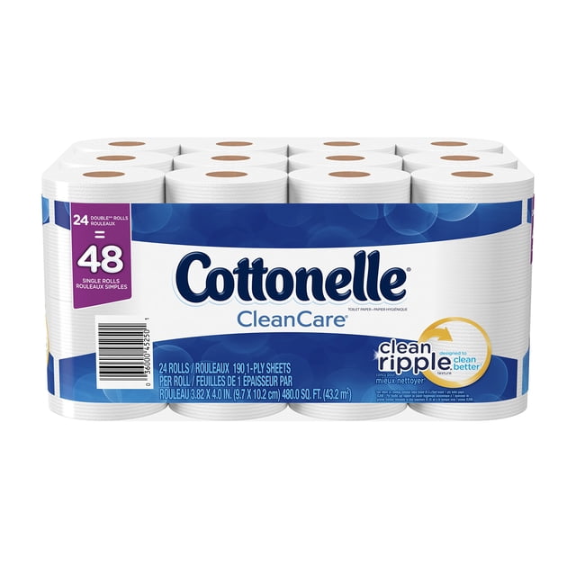 Papel Higiénico Cottonelle Clean Care 24 Rollos Dobles