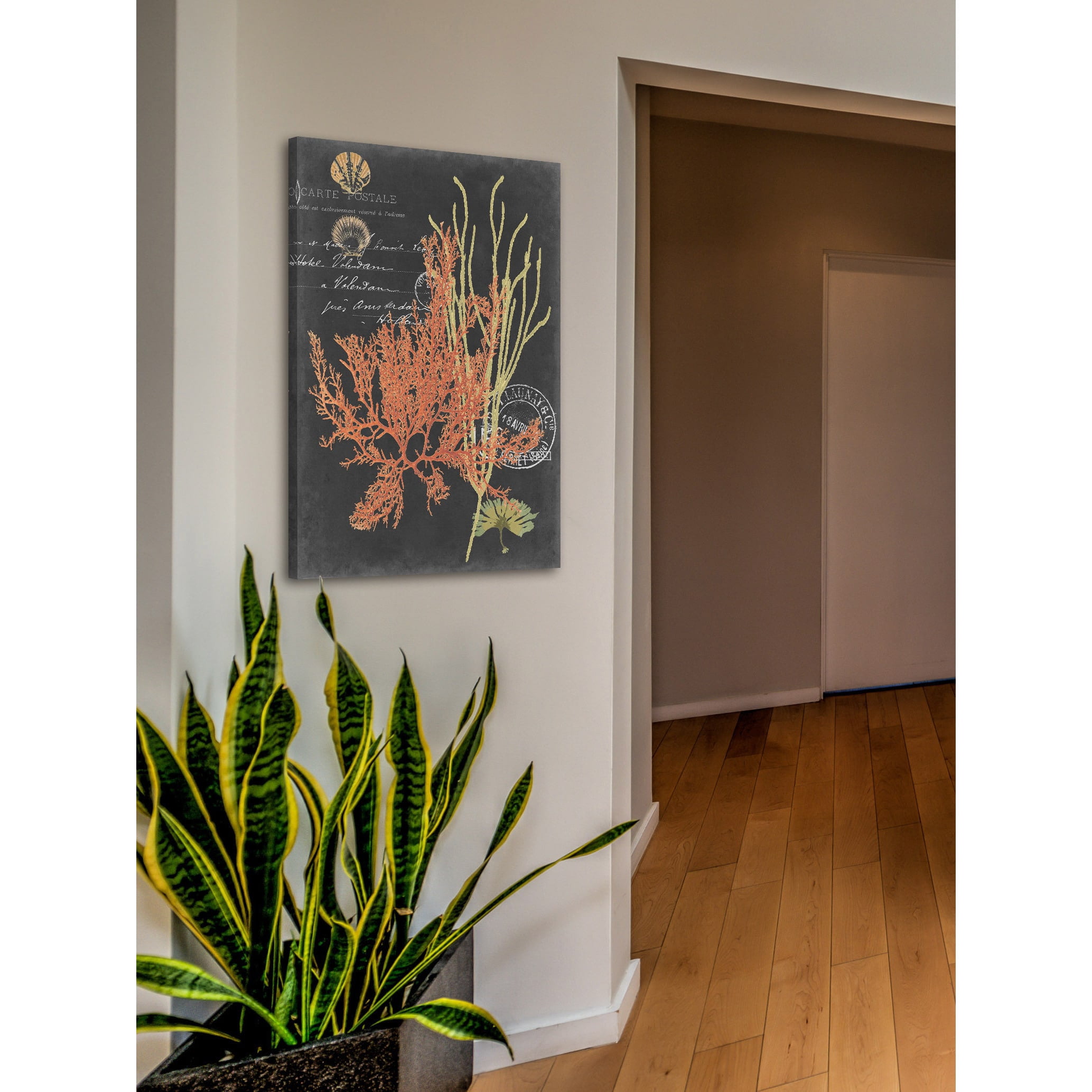 Marmont Hill "Coastal Post II" Painting Print on Wrapped Canvas