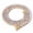 20 inches, variant on 5mm Iced Out Tennis Chain Bracelet Necklace Hip Hop Link Gold Plated Bling Bracelet with AAA Cubic Zirconia Diamond