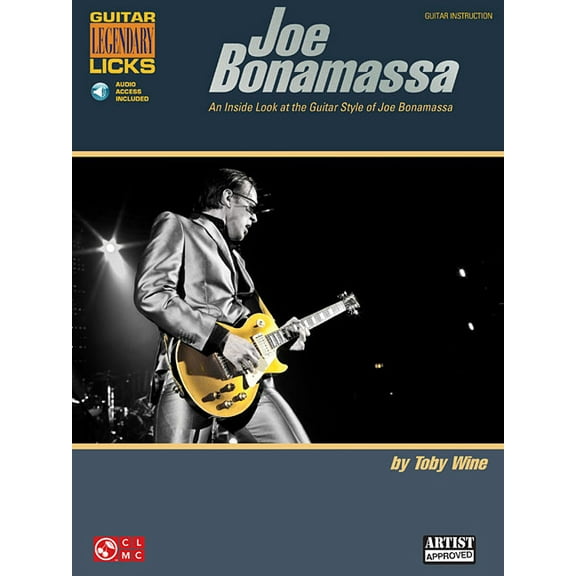 Guitar Legendary Licks Joe Bonamassa Legendary Licks - An Inside Look at the Guitar Style of Joe Bonamassa (Book/Online Audio), (Paperback)