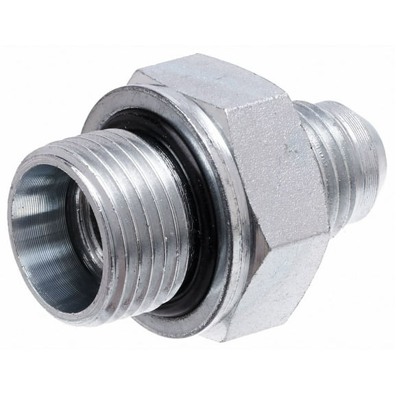 Gates Male DIN 24 Cone - Light Series to Male JIC 37 Flare (Metric Conversion)