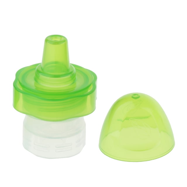 Bebé bebida mineral botella de agua conversión boca convertidor pezón dispensador Verde Zulema Conversión de botellas para niños
