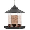 thumbnail image 5 of 20x20x22cm Lar Bird Er Transparent S Hanging Bird Er With Roof For Outdoor En Patio Backyard, 5 of 5