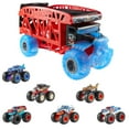 thumbnail image 1 of Hot Wheels Camion Monstre Boneshaker avec 6 Camions, 1 of 5