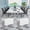 White2 47.2in, variant on 2PCS Conference Table with Wheels, 47.2“ Folding Conference Table, Flip Top Nesting Training Table, Large Mobile Meeting Tables for Office
