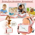 thumbnail image 2 of AiTuiTui Portable Unisex Kid 3-10 Years Toy Doodle Tablet, Plastic Pink, 10.9 oz, 2 of 7