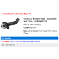 thumbnail image 2 of Crankcase Breather Hose - Compatible with 2011 - 2013 BMW 135i 2012, 2 of 2