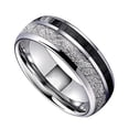 thumbnail image 1 of Oefntac jusqu'à 40 % de Rabais sur les Cadeaux Bagues Deux Tons Bijoux Décoratifs Unisexes en Acier Inoxydable, 1 of 1