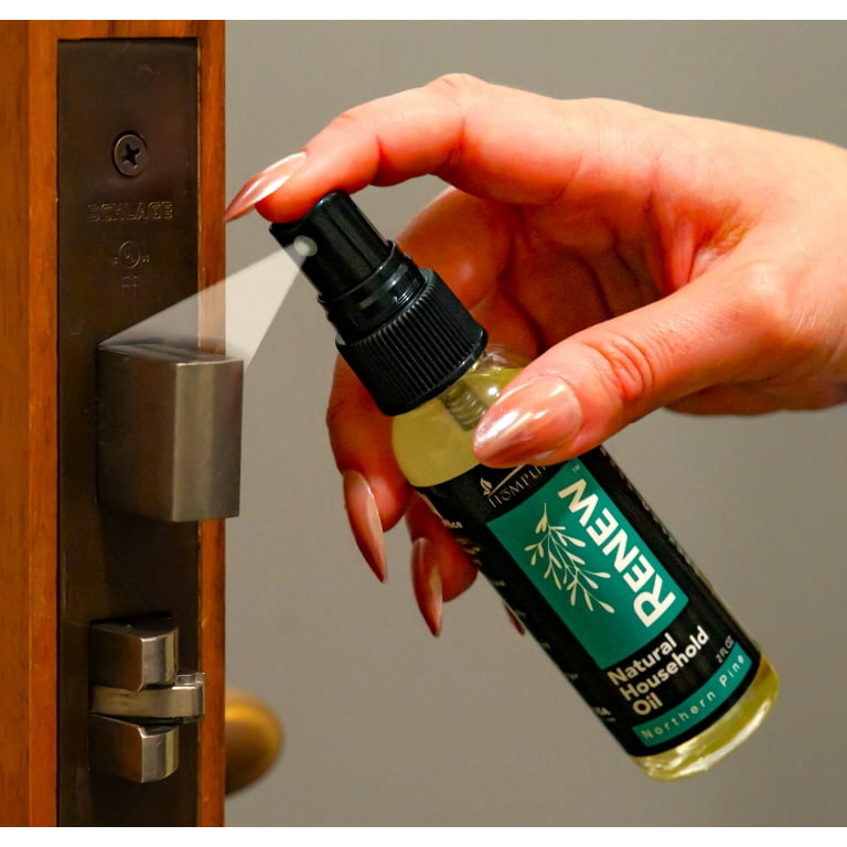Qucship Door Hinge Lubricant With Needle Oiler  1 Oz Long-Lasting Lubricant  For Squeaky Hinges, Locks