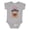 AC-Heather Grey, variant on Patriotic 4th of July Goldendoodle Boys or Girls Baby Bodysuit