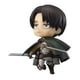 thumbnail image 3 of Figura de acción de anime Levi Ackerman, modelo de PVC, figura coleccionable, decoración de escritorio para el hogar, 10 cm, 3 of 7
