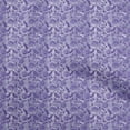 thumbnail image 1 of oneOone Cotton Silk Bluish Violet Fabric Jacobean Floral Diy Clothing Quilting Fabric Print Fabric By Yard 42 Inch Wide, 1 of 4