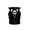 Black#006, variant on Halloween Gothic Ghost Candle Holder, Spooky Season Desktop Resin Decor, Multi‑Use Candle & Succulent Pot Stand for Gothic Home Table Party Ornament Red