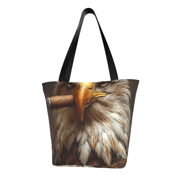 Easygdp Funny Bald Eagle Bolso de Hombro para Mujer, Bolso Bandolera y Cartera de Mano Elegante para Uso Diario