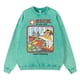 thumbnail image 5 of Sudadera holgada de algodón con capucha y diseño vintage desgastado, con texto en inglés "Sick Of Your Sht", cómics divertidos, para hombre, 5 of 5