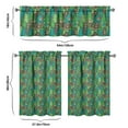 thumbnail image 6 of Funny Bigfoot Kitchen Curtains for Windows – Retro Forest Mountain Cabin Decor, Mythical Creature Window Drapes for Nature Lovers, Rustic Camping Themed Curtain Panels, 6 of 6