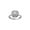 Sterling Silver, variant on Fine Jewelry 14K White Gold Round-shape Lab Grown Diamond Cluster Halo Engagement Ring (1/4 Cttw, D-F Color, VS1 Clarity) Size 9