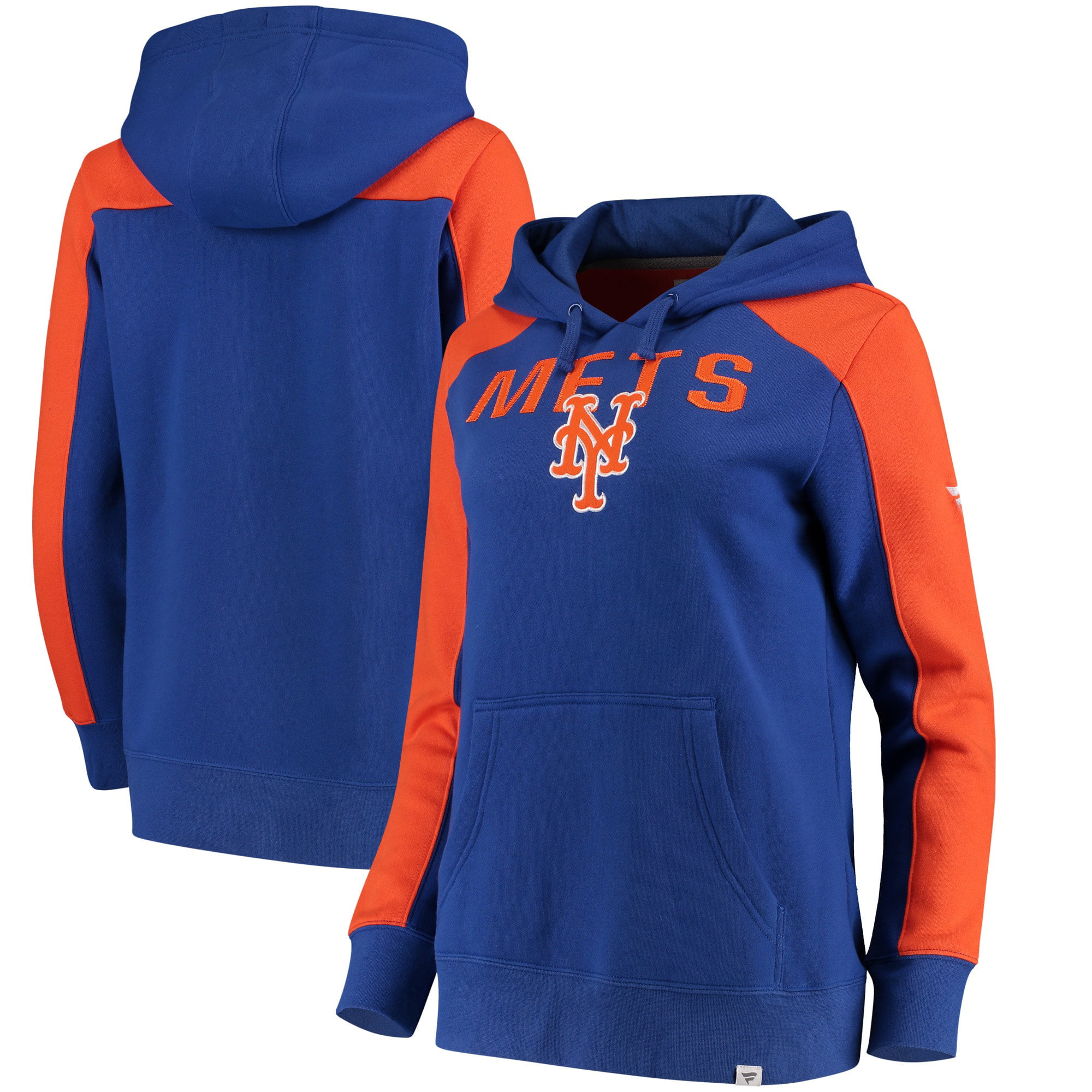 New York Mets Fanatics Branded Women's Iconic Pullover Hoodie - Royal ...