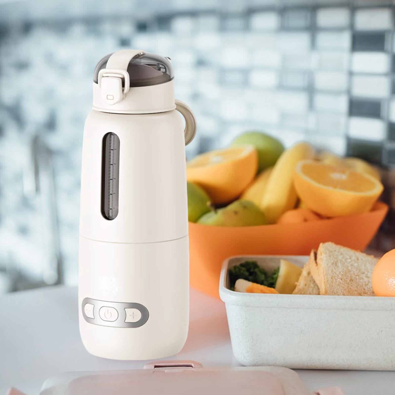 Baoblaze Portable Bottle Warmer Accurate Temperature Control Baby Milk Bottle Outdoors Ca beige 300ml