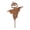 A, variant on Metal Pumpkin Garden Stake Vintage Distressed 2D Flat Wrought Iron Yard Art for Fall Halloween Outdoor Decoration Lawn Patio Ornament