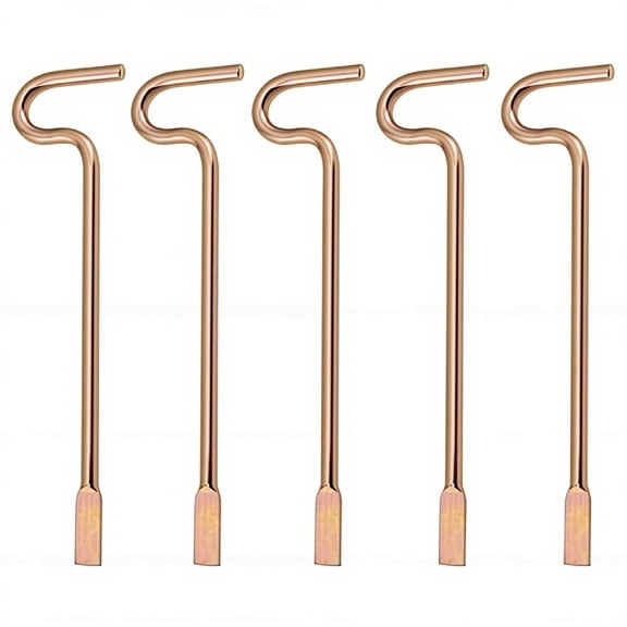 5PCS Bedroom/Bathroom Door Emergency Keys Compatible with Interior Levers and Knobs