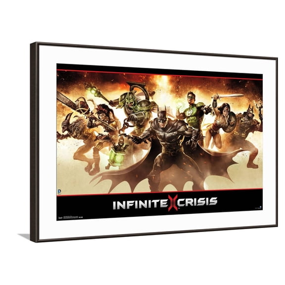 DC Comics Infinite Crisis - Group Canvas Wall Poster, 22.375" x 34"